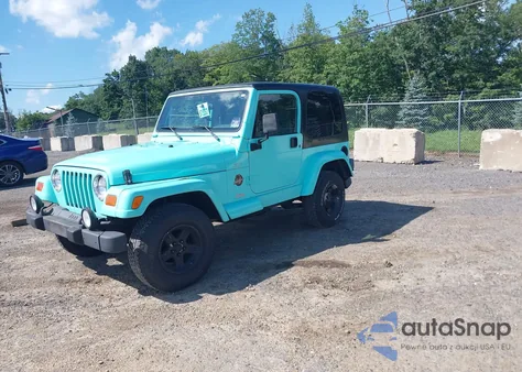 2002 Jeep Wrangler Sahara из США, поврежденный, VIN 1J4FA59S62P768112